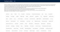 Desktop Screenshot of freemusic1.com